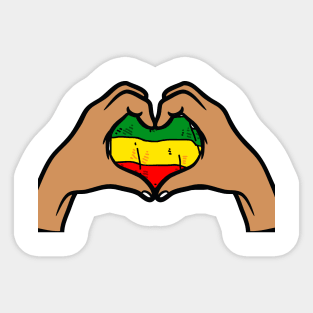 Love Ethiopia Sticker